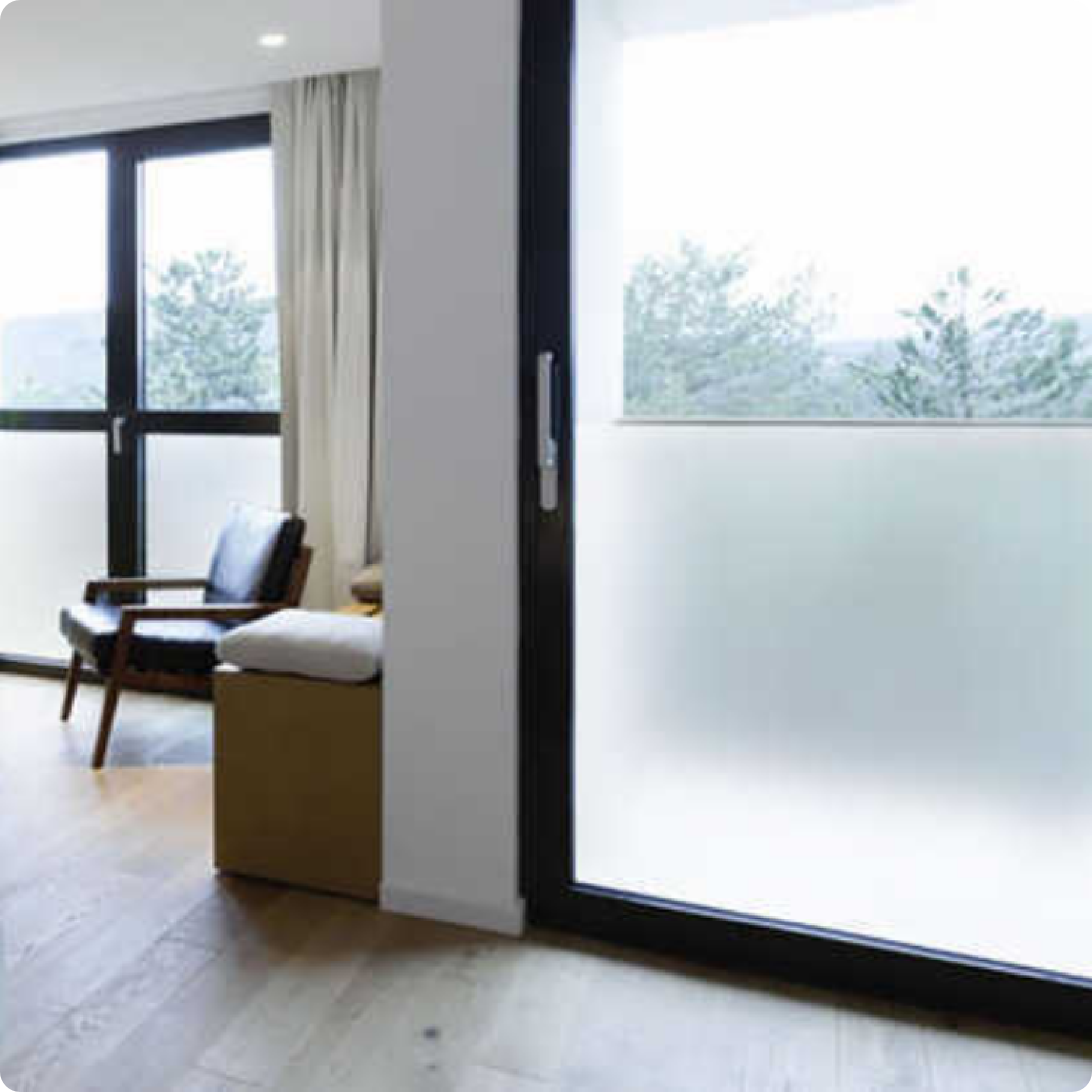 Dekoratiivkile geomeetriline muster - kaasaegne klaasi kujundus