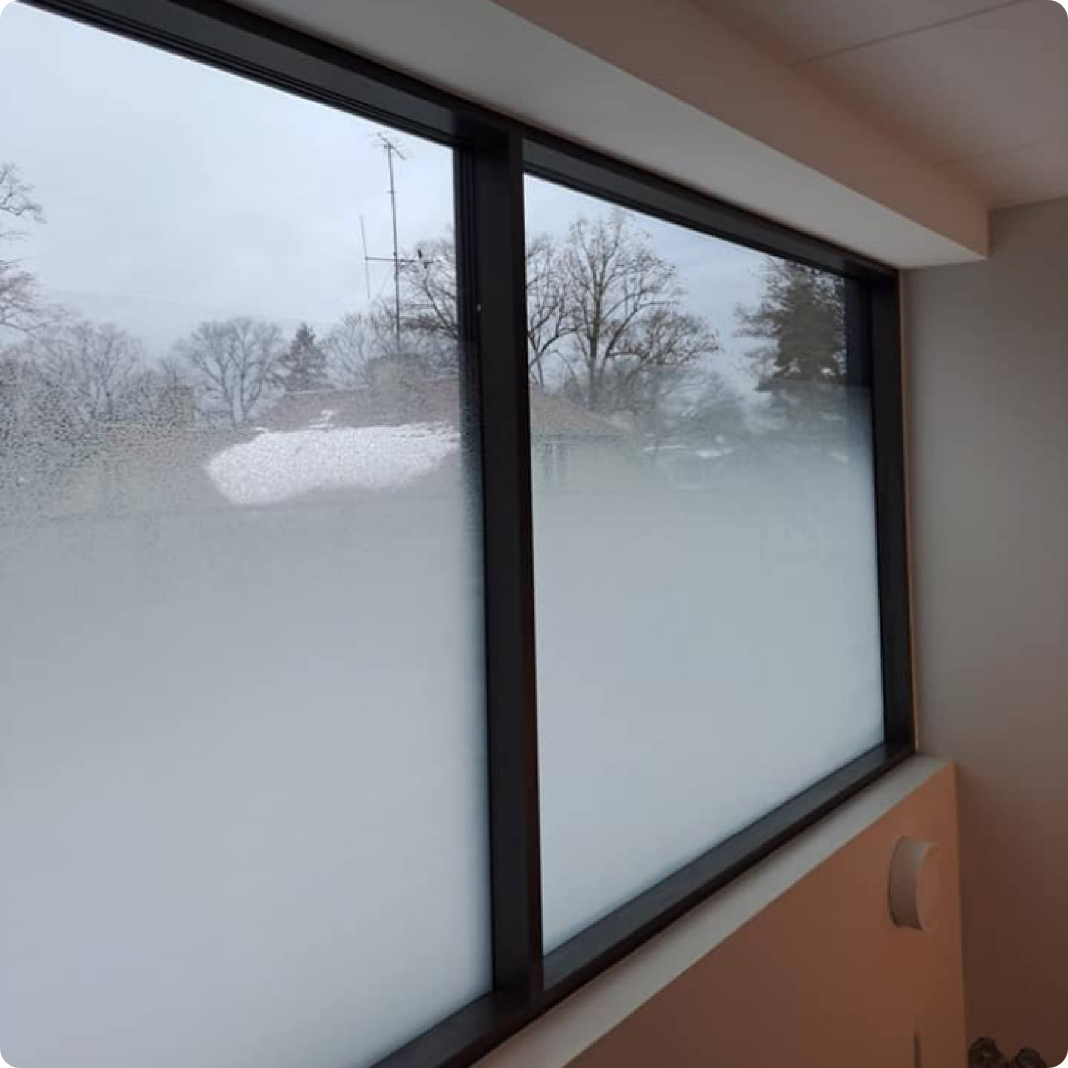 Dekoratiivkile sisustus detail - kvaliteetne viimistlus